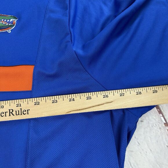 Florida Gators UF Men's Nike Team Issued S/S Performance Polo Shirt Blue XXL - Picture 10 of 13